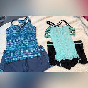 Lot of 2 Womens xxl swimsuits